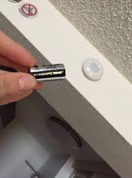 The off position will be white. How To Disable A C Motion Sensor Remove The Battery Look For Round Sensor By Ceiling Look Up Picture Of Hotel Mdr A Doubletree By Hilton Hotel Marina Del Rey Tripadvisor
