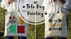 You can seal your piece of glassware either by covering it with a sealant, baking it, or both. Diy Tote Bag Painting Canvas Tote Bag Painting Tutorial Youtube