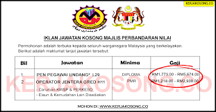 Warganegara malaysia yang berminat bekerja di kementerian komunikasi dan multimedia malaysia (kkmm) dan berkelayakan dipelawa untuk memohon se… jawatan kosong di perbadanan usahawan nasional berhad (punb)warganegara malaysia yang berminat. Jawatan Kosong Majlis Perbandaran Nilai
