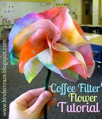 Coffee Filter Flowers Tutorial Coffee Filter Flowers Coffee Filter Crafts Mothers Day Crafts