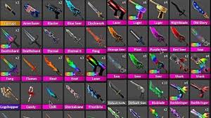 With first every released guns and sword, many collectors would love to collect them. All Mm2 Roblox Godly Video Gaming Gaming Accessories In Game Products On Carousell