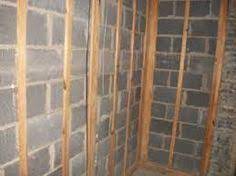 Fastening Furring Strips To Concrete Basement Walls And Brick Walls Http Www Homeadditionplus C Concrete Basement Walls Basement Walls Concrete Block Walls