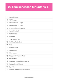 Um dieses vorhaben umzusetzen, braucht es die besten spartipps. So Reichen 100 Haushaltsgeld Fur Eine Woche Inkl 20 Rezeptideen Moms Blog Der Praktische Familienblog