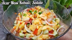 It's a place where all searches end! Resep Acar Nasi Kebuli Salato Acar Nanas Youtube