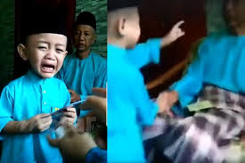 34 gambar orang bersalaman di hari raya kartun 1001 ucapan selamat hari raya idul fitri terbaru 2019 download bacaan doa terbai di 2020 kartun gambar orang gambar. Ni Semua Salah Ayah Abang Dedah Kisah Sebenar Adik Kuat Drama Menangis Di Pagi Raya Dilabel Anakku Sazali Viral Mstar