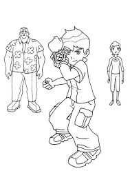 Ben tennyson, who has a bracelet, which allows the omnitrix to transform into a monster. Coloring Pages Super Hero Ben10 Coloring Pages