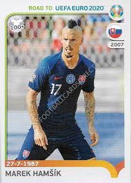Kapitán našej futbalovej reprezentácie sa rozhodol darovať svoj dres aj s podpisom do charitatívnej dražby v prospech. 329 Marek Hamsik Slovakia Road To Euro 2020 Sticker Football Cards Direct