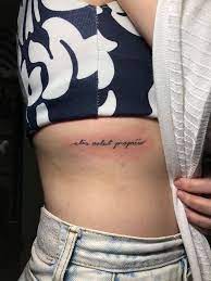 Rib Tattoo Alis Volat Propriis She Flies With Her Own Wings 01 29 2018 Rib Tattoo Best Tattoos For Women Alis Volat Propriis
