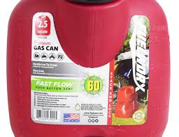 Push button activated lets the fuel flow then stop without spilling. Fuelworx Red 2 5 Gallon Stackable Fast Pour Gas Fuel Cans Carb Compliant Made In The Usa 2 5 Gallon Gas Single
