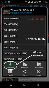 How To Use Tubemate Youtube Downloader Tubemate Download Music From Youtube Youtube Music Converter Music Download Apps