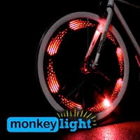 Universal Cycles Monkeylectric M210 R Usb Monkey Bike Wheel Light M210r