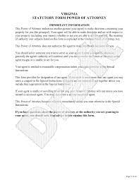Most commonly, this agent is a lawyer. Free Virginia Power Of Attorney Form Free To Print Download