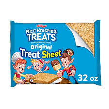 Our sons favorite treat is rice krispy treats and they are included in each care package that we mail to irag!!! Rice Krispies Treats Marshmallow Snack Sheet Kids Snacks Treat Making Baking Project Original 32oz Sheet 1 Sheet Amazon Com Grocery Gourmet Food