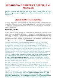 Dallo sviluppo normotipico alla disabilità. La Didattica Speciale Docsity