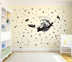 Big Ben Horloge Wall Decal Peter Pan Sticker Citation Ne Etsy Playroom Wall Kids Room Wall Decals Disney Playroom