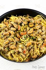 Pasta And Mussels Creamy Wine Sauce Mussel Meat Recipe Mussels Recipe Pasta Mussels Recipe