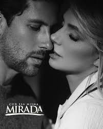 Angélica Rivera y Diego Klein como "Eloísa Obregón" y "Pablo Casas" en la  nueva producción de la plataforma ViX: "CON ESA MISMA MIRADA". ¿Qué tal?