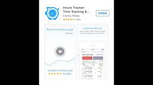 Either use the clock feature to clock in and out, or add your hours manually to the log. Hours Tracker App Review And Demo Youtube