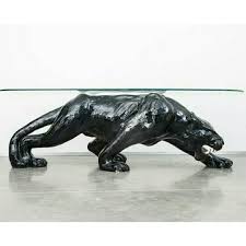 Mid Century Sacramento On Instagram Vintage Retro Ceramic Black Panther Coffee Table With Mid Century Modern Coffee Table Black Panther Modern Coffee Tables