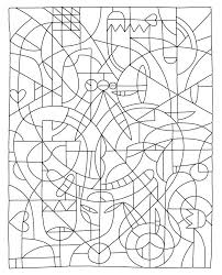 Coloring Pages For Teenagers Difficult Color By Number Coloring Pages For Teenagers Abstract Coloring Pages Online Coloring Pages