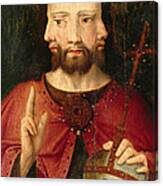 Christ with Three Faces. The Trinity Painting by Netherlandish School