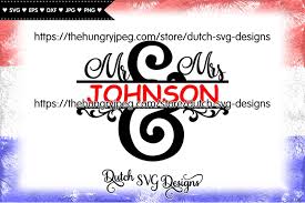 Download Split Monogram Mr And Mrs Cut File Monogram Svg Split Name Svg By Dutch Svg Designs Thehungryjpeg Com