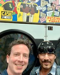 It was a pleasure to finally get to sign the wall of the spectacular  @the6mural by artist #robertdeluca with proceeds going to @spiderjones1  charity @believetoachieveorg #cashcab