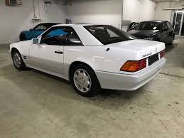 1992 Mercedes Benz 300 Sl 24 White Roadster 1 Owner Tags 1992 Mercedesbenz Sl 300 Sl24 Hardtop Roadster Bilar