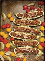 Courgettes Farcies Au Veau Et Au Parmesan Recette Courgettes Farcies Veau Hache Recette Recette