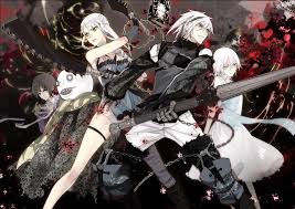 31 coolest anime boy characters with brown hair cool men s hair. Nier Kaine White Hair Yellow Eyes Sexy Cute Short Hair Boys Girlss Anime Hd Wallpaper Peakpx