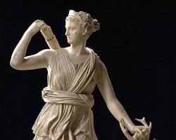 Image of Artemis Goddess of the Hunt Iliad classical art