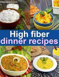 The following top 10 meals high in fiber content are easy to prepare and will help to nurture your gut bacteria (microbiome) in a favorable way. High Fiber Recipes For Dinner Indian Veg Fibre Rich Recipes