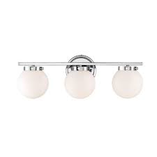 47 Off Nicollet Chrome Three Light Bath Vanity By 251 First Add Bath Lighting In Your Home That Is Simply Vanity Lighting Bath Light Bathroom Vanity Lighting