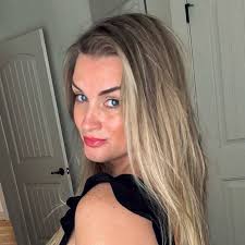 Vintage 1960's Bischoff Ruby Red Pinched Center Glass Decanter