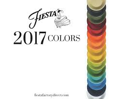 Fiesta Dinnerwares 2017 Color Spectrum Including New Color
