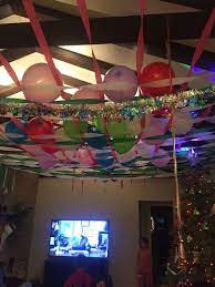 Diy Balloon Drop You Just Need Crepe Paper And Balloons New Years Eve Decorations Balloon Drop Balloon Diy
