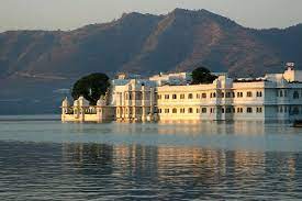 Hd Wallpaper White Concrete Building Near Body Of Water Udaipur India Rajasthan Wallpaper Flare