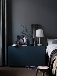 Chic And Clever Ways To Decorate With Ikea Domino Bedroom Interior Home Decor Bedroom Dark Interiors
