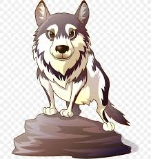 How to draw a howling wolf for kids? Gray Wolf Cartoon Cuteness Illustration Png 691x862px Gray Wolf Animal Art Avatar Carnivoran Download Free