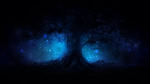 Galaxy Aesthetic Black And Blue Wallpaper Peaceful Tree Black Hd Wallpaper Aesthetic Tumblr Backgrounds Black Background Wallpaper
