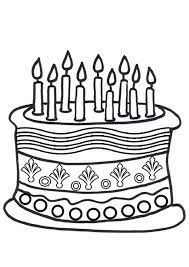 Kids have so much fun decorating cake coloring pages with markers, crayons, or paint. Free Online Birthday Cake Colouring Page Kids Activity Sheets Birthday Colouring Pages Birthday Coloring Pages Happy Birthday Coloring Pages Coloring Pages For Kids