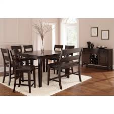 Promo cheap este 9 piece counter height dining set finish: Steve Silver Company Victoria 7 Piece Counter Height Dining Table Set In Espresso Vc900pt 7pc Dining Pkg
