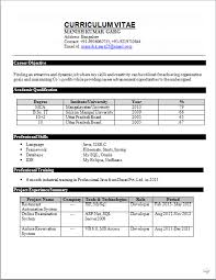 Perfect Resume Format For Fresher Job Search In India Freshers19 Blog Latest Job Updates For Fresh Graduates