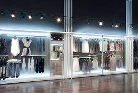 Cool Look And We Definitely Need To Spend Some Money On Lights We Can Cheap And Cool Looking With Silver Shop Retail Design Retail Store Design Store Design