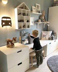 Barnrum Barnrumsinspo Stuva Ahlens Ikea Jotunlady Finahem Interiordesign Interior Mitthem Scandinavian Toddler Rooms Kids Room Design Kid Room Decor