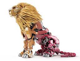 mechanical lion https www behance net gallery 35271975 sutent mechanical lion robot animal lion mermaid tattoos