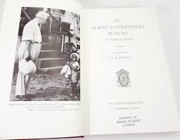 In Albert Schweitzer’s Realms A Symposium Abraham Aaron Roback Signed Vtg  1962 !