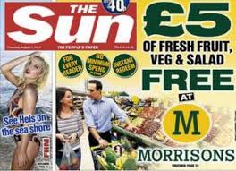 Sun akhbar newspaper epaper today edition read online free publishing in english from uk. Free 5 Worth Of Fruit Vegetables Or Salad With Today S Sun Newspaper Costs 40p