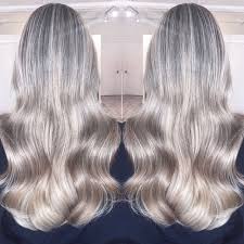 If you dye your hair, the transition to gray can be awkward. Super Ash Tone Blonde Hair Colors Ideas Silver Blonde Hair Ash Hair Color Long Silver Hair