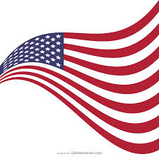 Black American Flag Vector Art Waving American Flag Illustrator Flag American Flag Vector Free